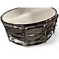 Used Ludwig 14X5.5 Supralite Snare Silver Drum