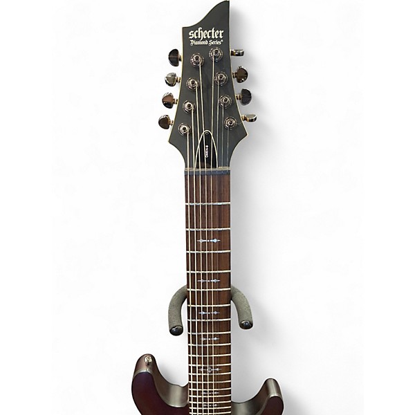 Used Schecter Guitar Research Omen 8 Walnut Solid Body Electric Guitar