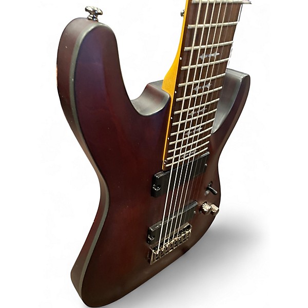 Used Schecter Guitar Research Omen 8 Walnut Solid Body Electric Guitar