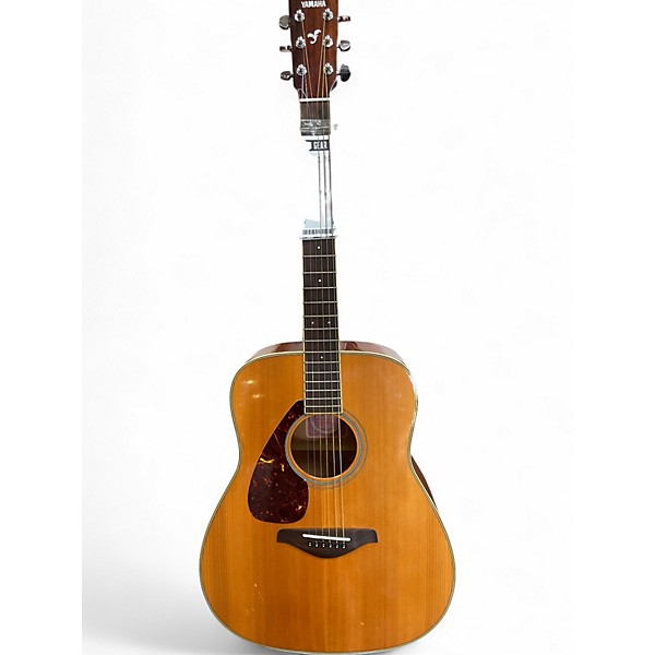 Used Yamaha FG720SL Left Handed Natural Acoustic Guitar