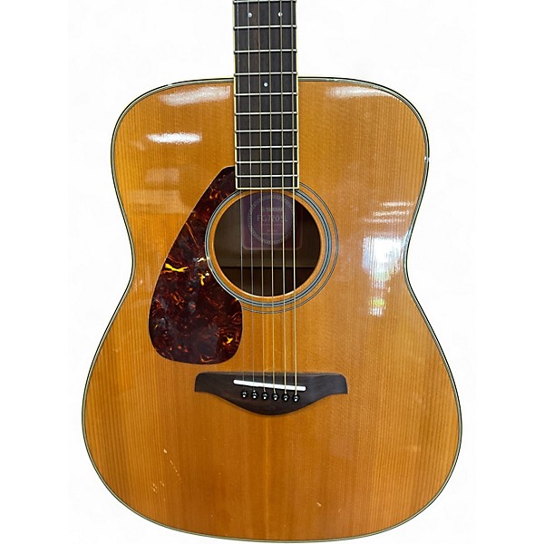 Used Yamaha FG720SL Left Handed Natural Acoustic Guitar