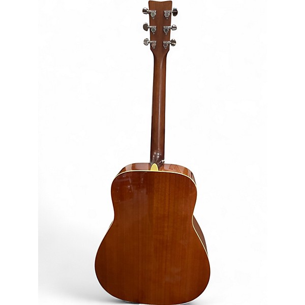 Used Yamaha FG720SL Left Handed Natural Acoustic Guitar