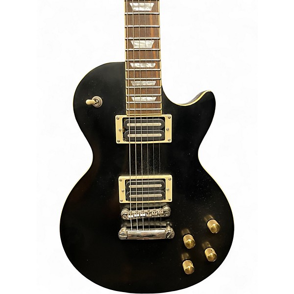 Used Epiphone Vivian Campbell Holy Diver Signature Les Paul Black Solid Body Electric Guitar