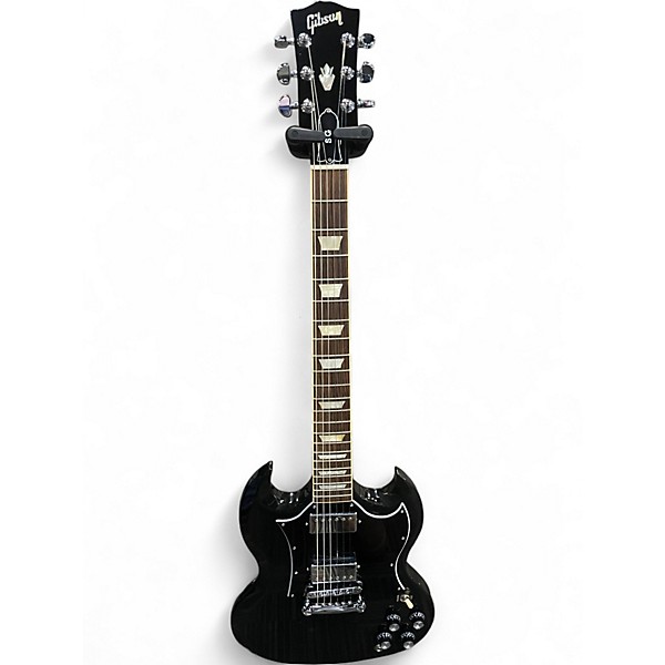 Used Gibson SG Standard Black Solid Body Electric Guitar