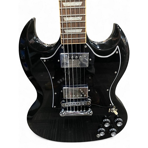 Used Gibson SG Standard Black Solid Body Electric Guitar