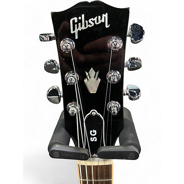 Used Gibson SG Standard Black Solid Body Electric Guitar