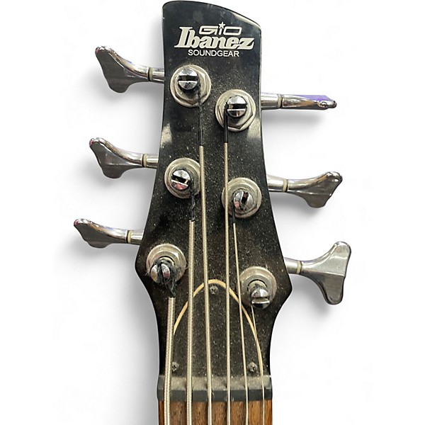 Used Ibanez GSR206 6 String Black Electric Bass Guitar