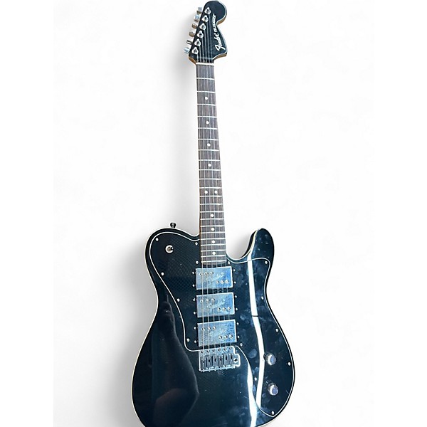 Used Fender TRIPLE DELUXE TELECASTER Black Solid Body Electric Guitar