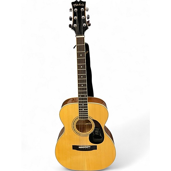 Used Mitchell M0-100SPK Natural Acoustic Guitar
