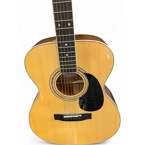 Used Mitchell M0-100SPK Natural Acoustic Guitar
