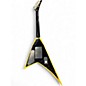 Used Jackson RRX24 Black and Yellow Solid Body Electric Guitar