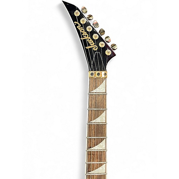 Used Jackson RRX24 Black and Yellow Solid Body Electric Guitar