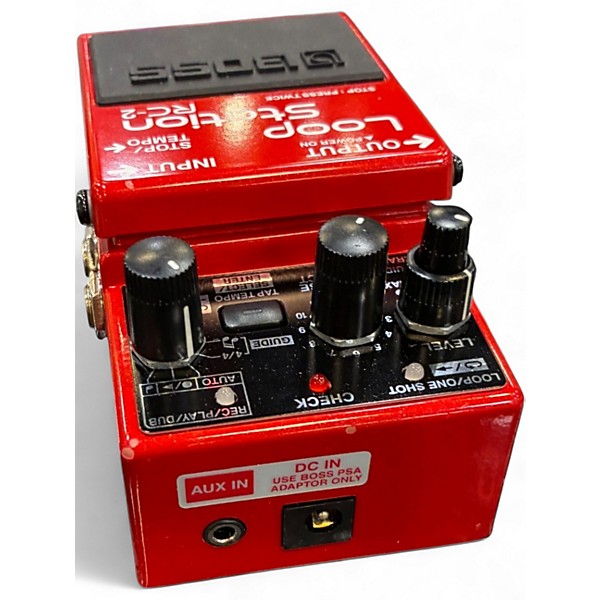 Used BOSS RC2 Loop Station Pedal