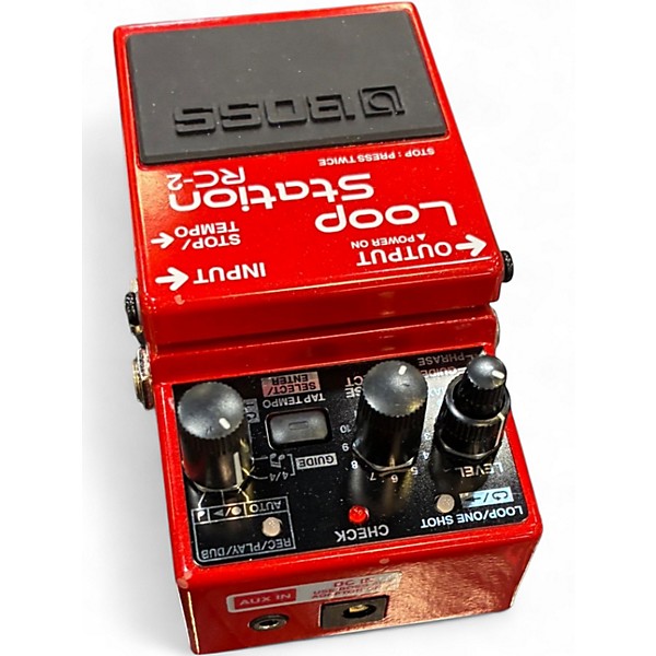 Used BOSS RC2 Loop Station Pedal