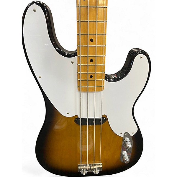 Used Fender 1951 Reissue Precision Bass 2 Tone Sunburst Electric Bass Guitar