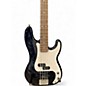 Used Squier Precision Bass Black Electric Bass Guitar