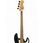 Used Squier Precision Bass Black Electric Bass Guitar