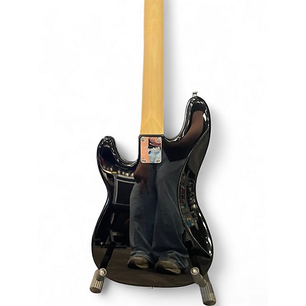 Used Squier Precision Bass Black Electric Bass Guitar
