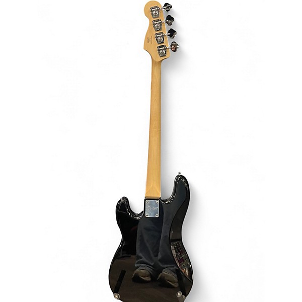 Used Squier Precision Bass Black Electric Bass Guitar