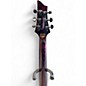 Used Schecter Guitar Research C1 FR-S Silver Mountain Blood Moon Solid Body Electric Guitar