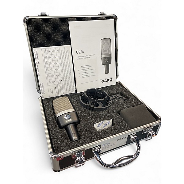 Used AKG C214 Condenser Microphone