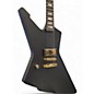 Used Schecter Guitar Research CESAR SOTO E1 LH Black Solid Body Electric Guitar