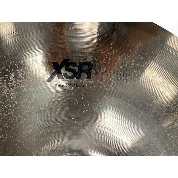 Used SABIAN 22in XSR RIDE Cymbal