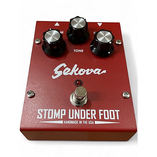 Used Stomp Under Foot SEKOVA Effect Pedal
