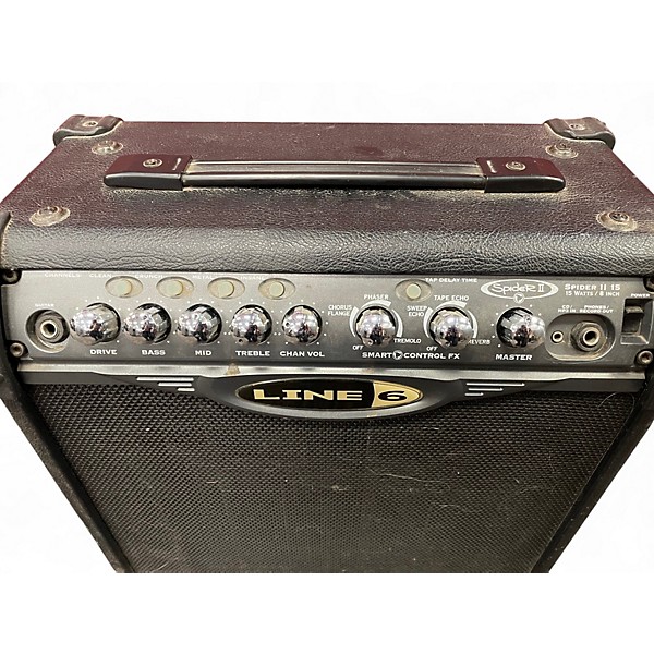 Used Line 6 SPIDER II 15W Guitar Combo Amp