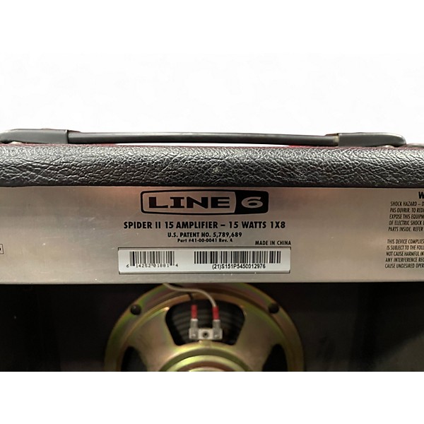 Used Line 6 SPIDER II 15W Guitar Combo Amp