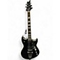 Used Silvertone pssn2 sovereign pro Metallic Black Solid Body Electric Guitar