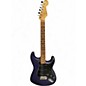 Used 2000s Fender Standard Stratocaster Midnight Blue Solid Body Electric Guitar thumbnail