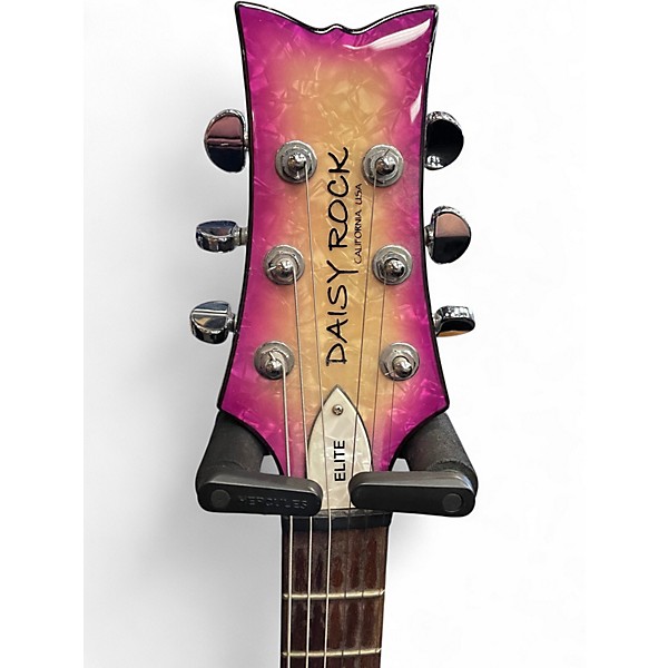 Used Daisy Rock Elite Classic VIOLET BURST Solid Body Electric Guitar