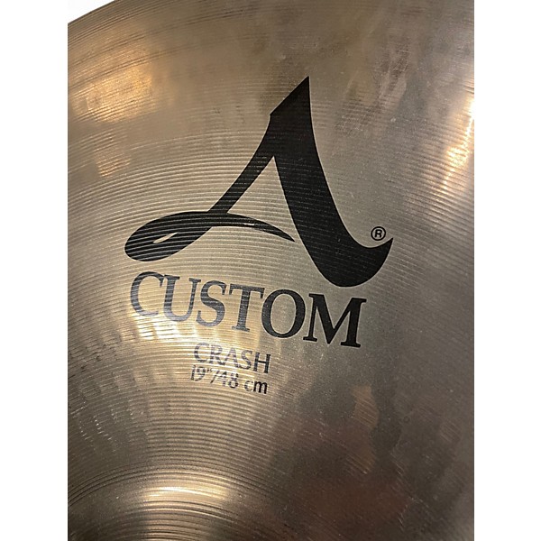 Used Zildjian 19in A Custom Crash Cymbal
