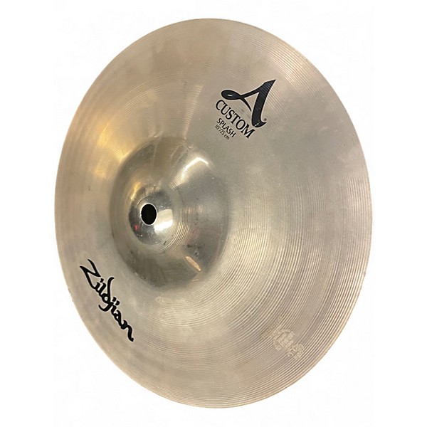 Used Zildjian 10in A Custom Splash Cymbal