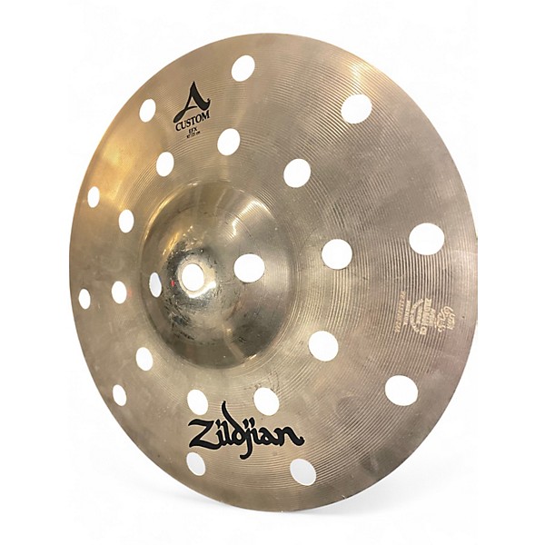 Used Zildjian 10in A Custom EFX Crash Cymbal