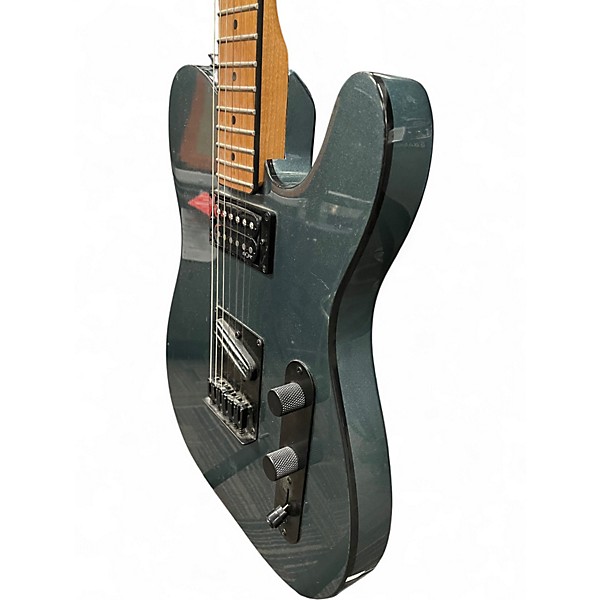 Used Squier Telecaster Emerald Green Solid Body Electric Guitar