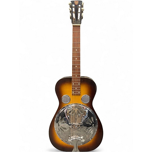 Vintage 1980 Dobro OMI Resonator Sunburst Resonator Guitar
