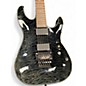 Used Schecter Guitar Research Damien Elite 6 Black Solid Body Electric Guitar