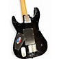Used Schecter Guitar Research Damien Elite 6 Black Solid Body Electric Guitar