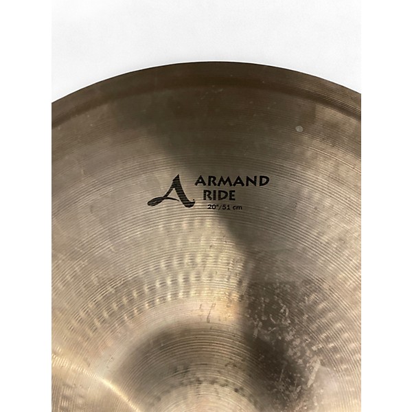 Used Zildjian 20in Armand Series Ride Cymbal