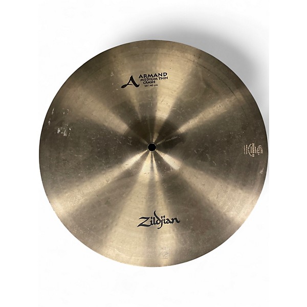 Used Zildjian 16in Armand Series Medium Thin Crash Cymbal