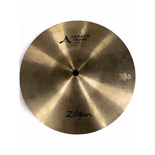 Used Zildjian 10in Armand Splash Cymbal