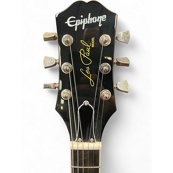 Used Epiphone LES PAUL MODERN BLACK SPARKLE  Solid Body Electric Guitar