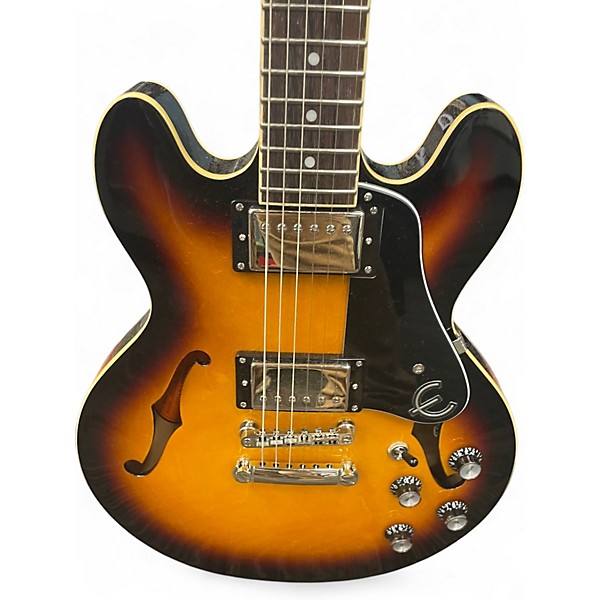 Used Epiphone ES339 Tobacco Burst Hollow Body Electric Guitar