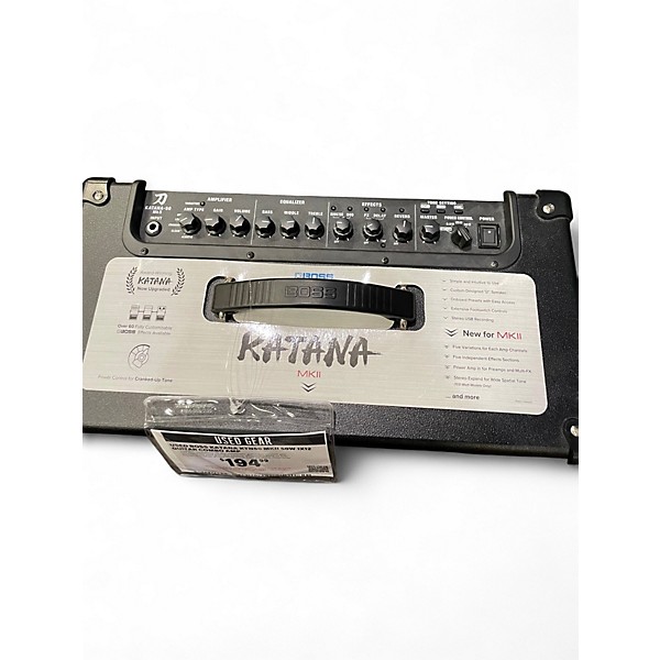 Used BOSS Katana KTN50 MKII 50W 1X12 Guitar Combo Amp