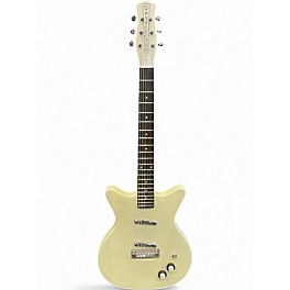 Used Danelectro 59M nos+ Antique White Solid Body Electric Guitar