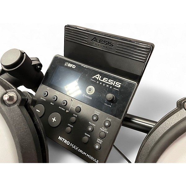 Used Alesis Nitro Max 8-Piece Electric Drum Set