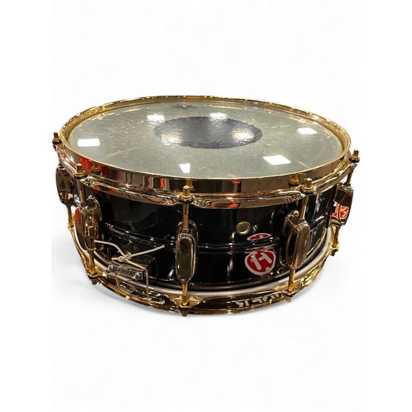 Used TAMA 14.25in SIMON PHILLIPS GLADIATOR BLACK CHROME Drum