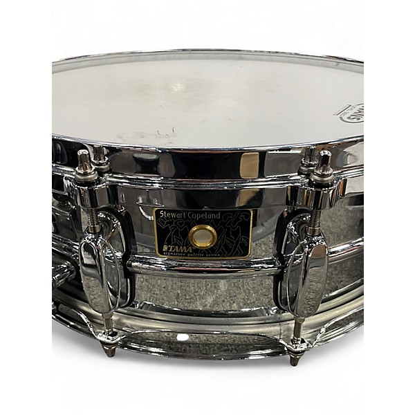 Used TAMA 14in STEWART COPELAND SIGNATURE PALETTE CHROME Drum